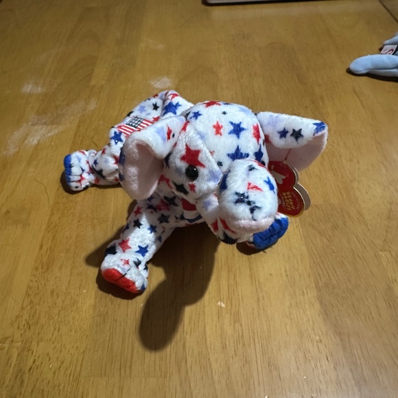 Lot of 7, Ty Beanie Baby‎ Righty 2000/2004 Vintage, Shocks, Pounds, Peanut - Picture 8 of 8